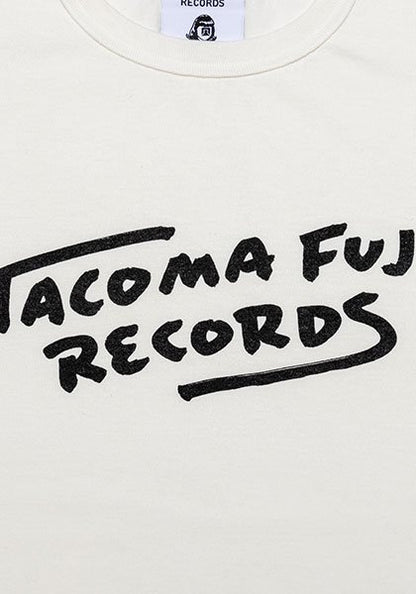 TACOMA FUJI RECORDS タコマフジレコード | T.F.R LOGO LS designed by Tomoo Gokita カラー:ホワイト