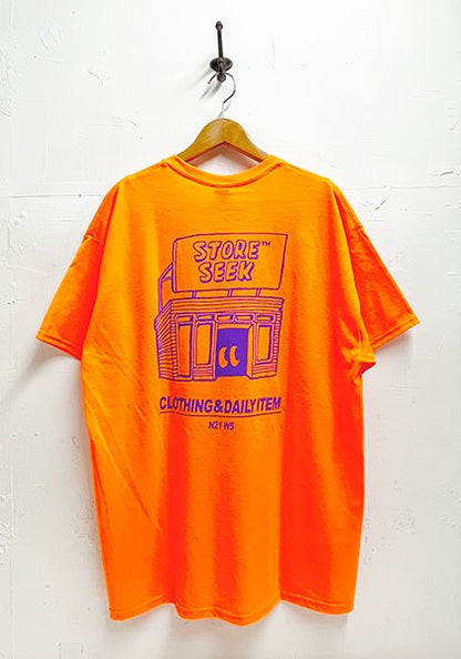 RAGELOW×STORESEEK POCKET TEE Color: Orange