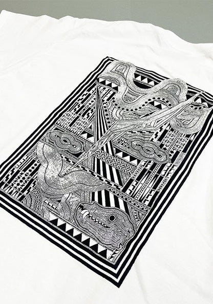 Apsu Shusei / アプスー シュウセイ × SEEK 文様Tシャツ