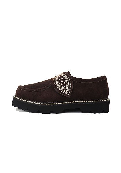 Nasngwam | LEAVES SHOES Color: BROWN