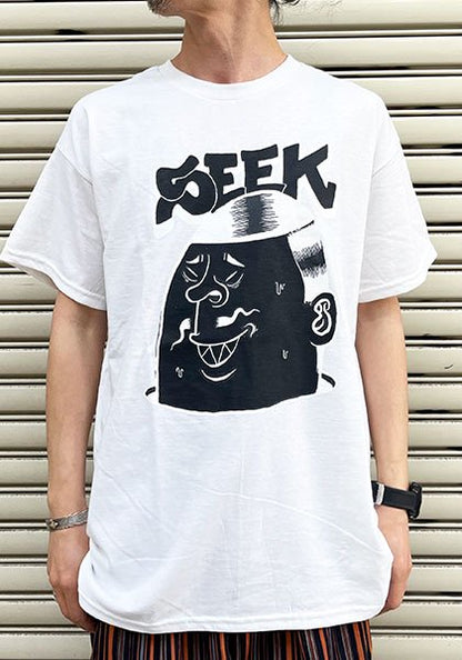 ESOW×SEEK FACE TEE カラー:ホワイト