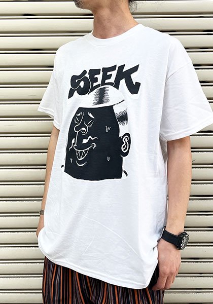 ESOW×SEEK FACE TEE カラー:ホワイト