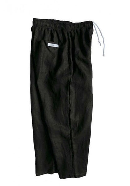 VOIRY | SUNDAY PANTS LINEN Color: BLACK