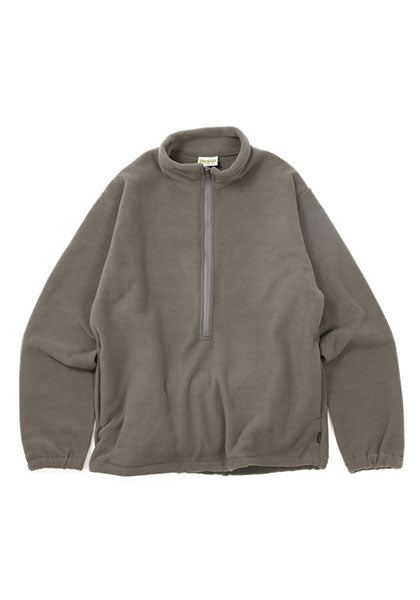 PHATEE ファッティー | FLEECE ZIP HENLEY カラー:SUMIKURO