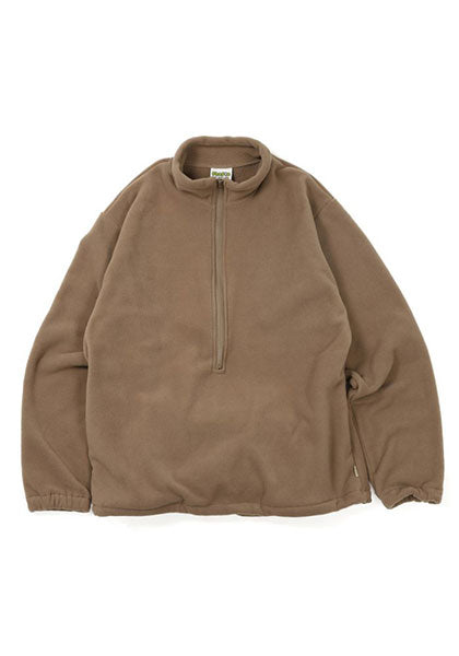 PHATEE ファッティー | FLEECE ZIP HENLEY カラー:KINAKO