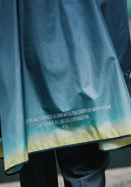 KIU スタンダードレインポンチョ 2ND