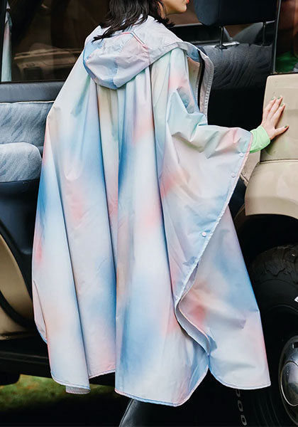 KIU レインポンチョ 2ND カラー：サーモグラフィー