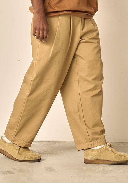 KELEN ケレン | 2TUCK COCOON TROUSER  / 2タックコクーントラウザー カラー:BEIGE