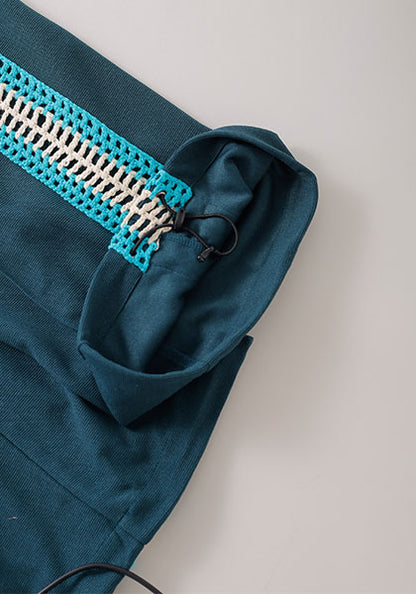 KELEN ケレン | KNIT LINE TROUSER カラー:GREEN