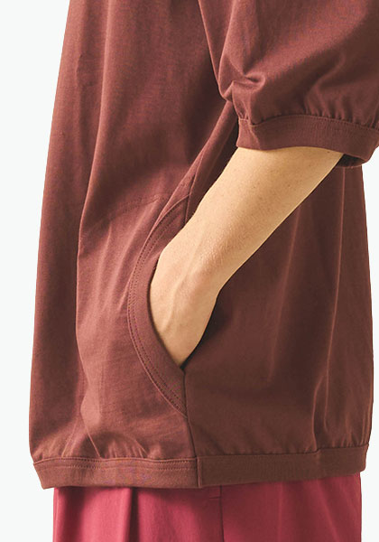 KELEN ケレン | SIDE POCKET SWEAT TEE