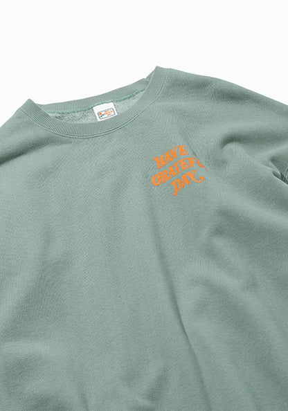 HAVE A GRATEFUL DAY ハブ ア グレイトフル デイ | SWEATSHIRT -SF GRASS  "2 colors"