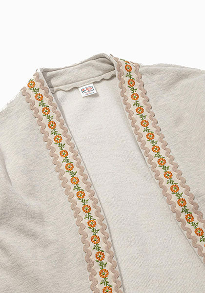 HAVE A GRATEFUL DAY ハブ ア グレイトフル デイ | NOBUTTON CARDIGAN カラー:OATMEAL