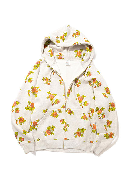 HAVE A GRATEFUL DAY ハブ ア グレイトフル デイ | ZIP UP HOODIE SWEATSHIRT -ROSE-