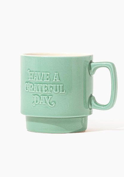 HAVE A GRATEFUL DAY ハブ ア グレイトフル デイ | VINTAGE MUG CUP