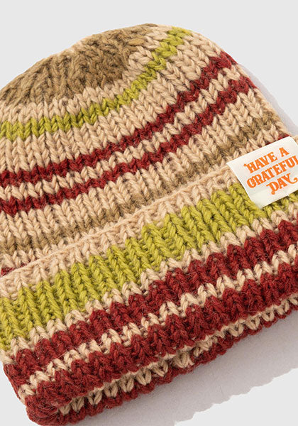 HAVE A GRATEFUL DAY ハブ ア グレイトフル デイ | WATCH CAP "4colors"