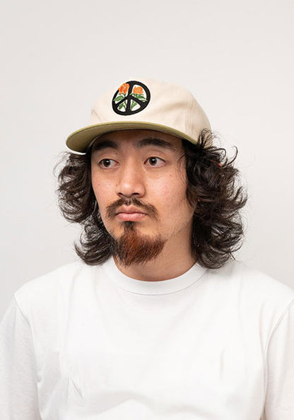 HAVE A GRATEFUL DAY ハブ ア グレイトフル デイ | 5 PANEL CAP -BLOOMING PEACE / キャップ