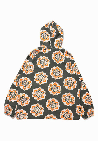 HAVE A GRATEFUL DAY ハブ ア グレイトフル デイ | BEACH HOODIE カラー:BLACK