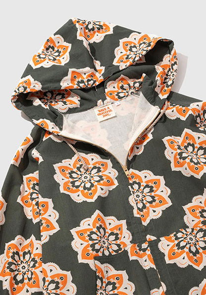 HAVE A GRATEFUL DAY ハブ ア グレイトフル デイ | BEACH HOODIE カラー:BLACK