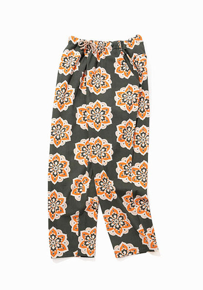 HAVE A GRATEFUL DAY ハブ ア グレイトフル デイ | AMPLE EASY PANTS カラー:BLACK