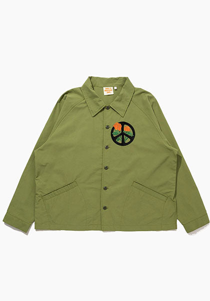 HAVE A GRATEFUL DAY ハブ ア グレイトフル デイ | UTILITY SHIRT BLOOMING PEACE
