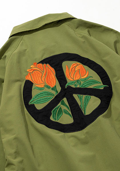 HAVE A GRATEFUL DAY ハブ ア グレイトフル デイ | UTILITY SHIRT BLOOMING PEACE