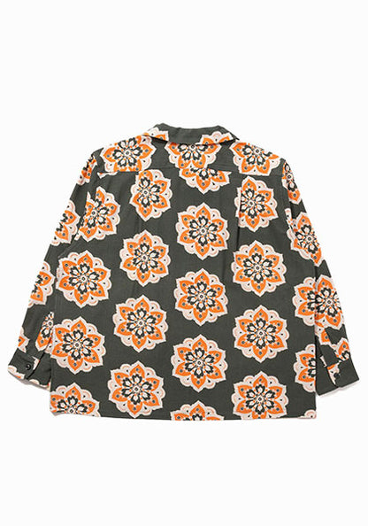 HAVE A GRATEFUL DAY ハブ ア グレイトフル デイ | L/S SHIRTS カラー:BLACK