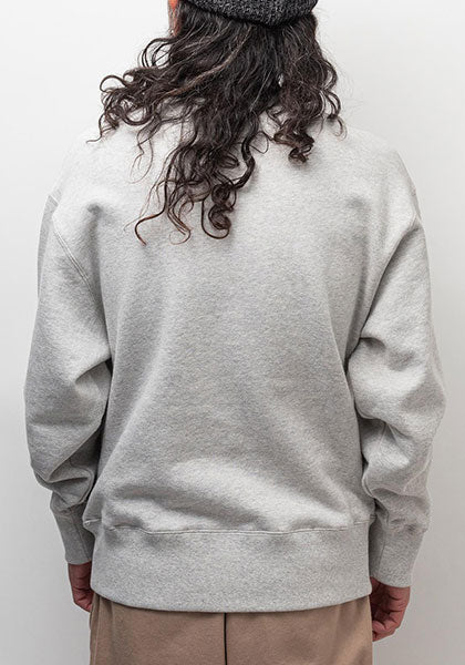 GOHEMP ゴーヘンプ | HEMP CREW SWEAT / クルースウェット カラー:ASH HEATHER