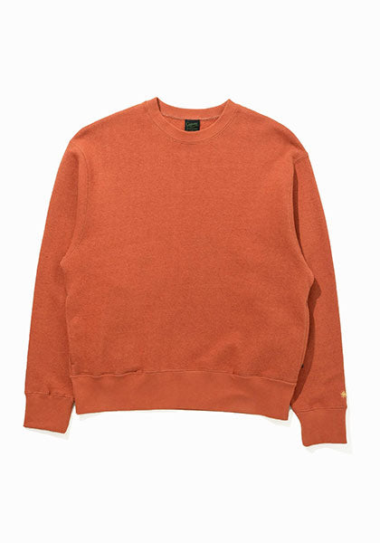 GOHEMP ゴーヘンプ | HEMP CREW SWEAT / クルースウェット カラー:ORANGE RUST