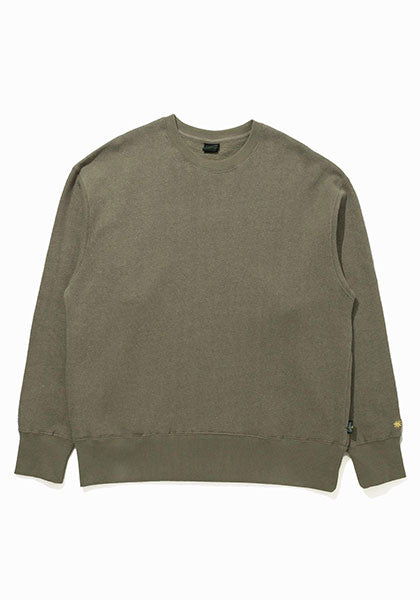 GOHEMP ゴーヘンプ | HEMP CREW SWEAT / クルースウェット カラー:OLIVE BRANCH