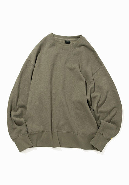 GOHEMP ゴーヘンプ | HEMP CREW SWEAT / クルースウェット カラー:OLIVE BRANCH