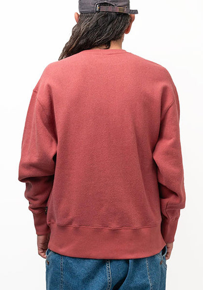GOHEMP ゴーヘンプ | HEMP CREW SWEAT / クルースウェット カラー:ROSE WOOD