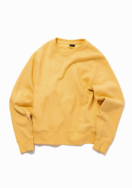 GOHEMP ゴーヘンプ | HEMP CREW SWEAT / クルースウェット カラー:MIMOSA YELLOW