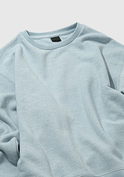 GOHEMP ゴーヘンプ | HEMP CREW SWEAT / クルースウェット カラー:POWDER BLUE