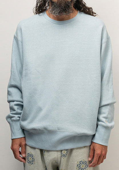 GOHEMP ゴーヘンプ | HEMP CREW SWEAT / クルースウェット カラー:POWDER BLUE