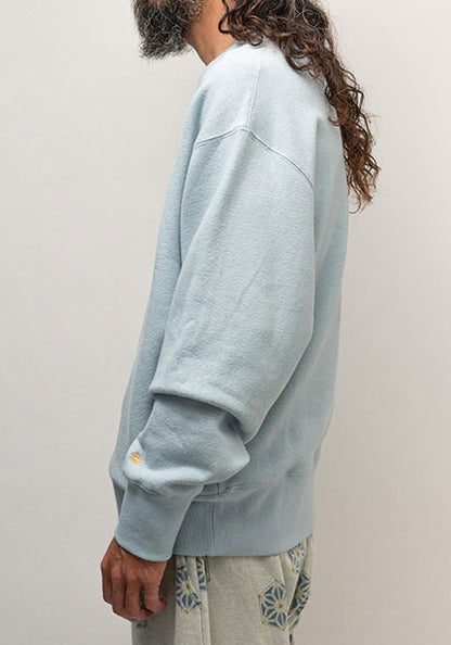 GOHEMP ゴーヘンプ | HEMP CREW SWEAT / クルースウェット カラー:POWDER BLUE