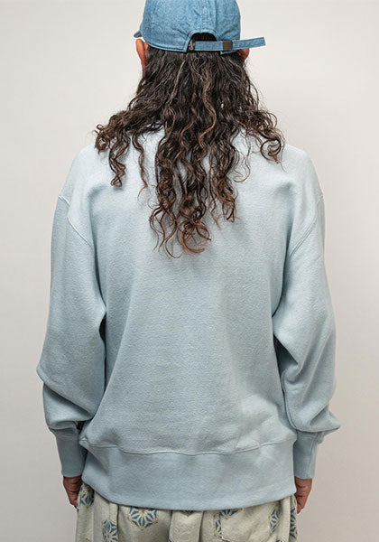 GOHEMP ゴーヘンプ | HEMP CREW SWEAT / クルースウェット カラー:POWDER BLUE