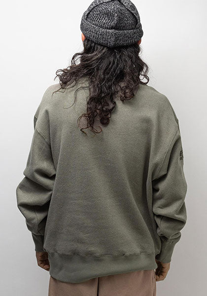 GOHEMP ゴーヘンプ | GREEN CREW SWEAT カラー:OLIVE BRANCH