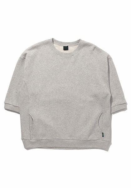 GO HEMP GOHEMP | HEMP BIG CREW SWEAT / 스웨트 칼라 : GUNMETAL GRAY