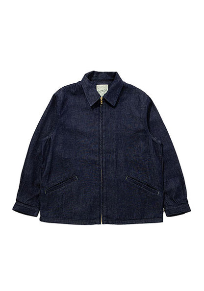 GOHEMP ゴーヘンプ | SOLID JAPA JAN / フロントジップデニムジャケット カラー:ONE WASH