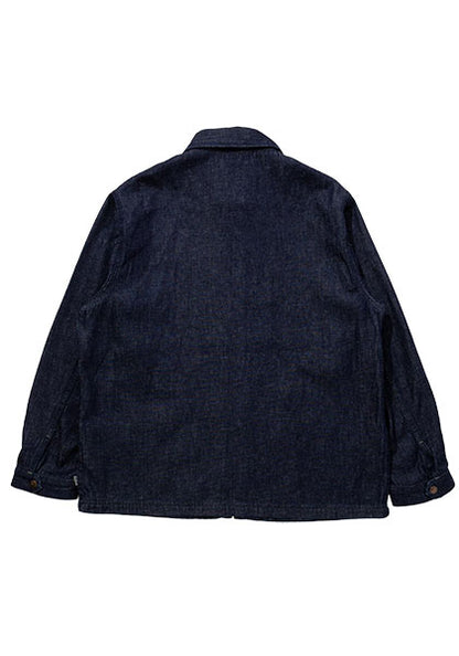 GOHEMP ゴーヘンプ | SOLID JAPA JAN / フロントジップデニムジャケット カラー:ONE WASH