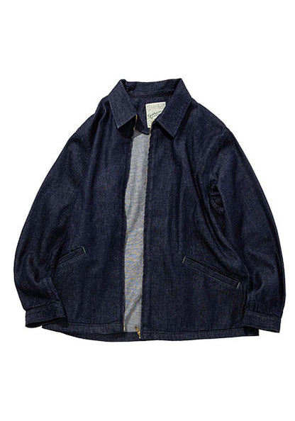 GOHEMP ゴーヘンプ | SOLID JAPA JAN / フロントジップデニムジャケット カラー:ONE WASH