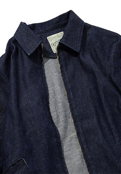 GOHEMP ゴーヘンプ | SOLID JAPA JAN / フロントジップデニムジャケット カラー:ONE WASH