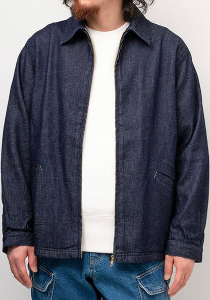 GOHEMP ゴーヘンプ | SOLID JAPA JAN / フロントジップデニムジャケット カラー:ONE WASH