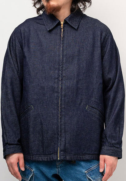 GOHEMP ゴーヘンプ | SOLID JAPA JAN / フロントジップデニムジャケット カラー:ONE WASH