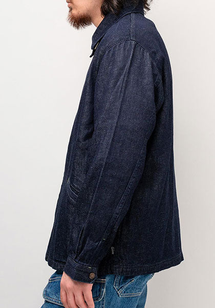 GOHEMP ゴーヘンプ | SOLID JAPA JAN / フロントジップデニムジャケット カラー:ONE WASH