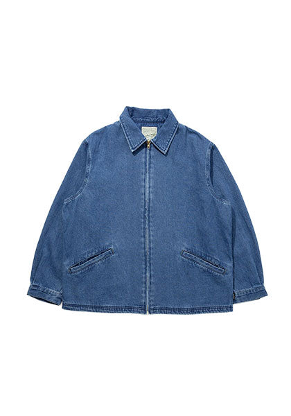 GOHEMP ゴーヘンプ | SOLID JAPA JAN / フロントジップデニムジャケット カラー:USED WASH