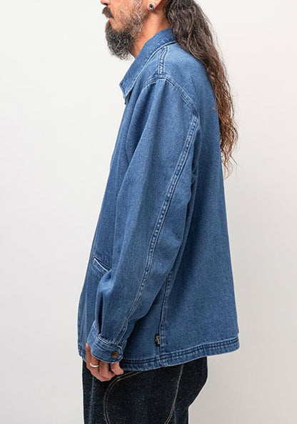 GOHEMP ゴーヘンプ | SOLID JAPA JAN / フロントジップデニムジャケット カラー:USED WASH