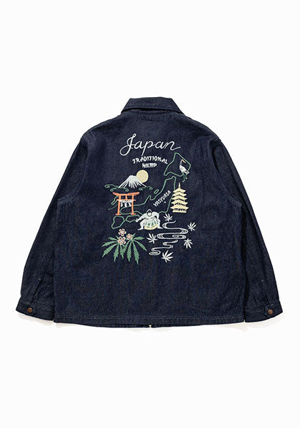 GOHEMP ゴーヘンプ | JAPAJAN / フロントジップデニムジャケット カラー:ONE WASH