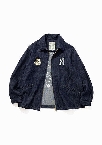 GOHEMP ゴーヘンプ | JAPAJAN / フロントジップデニムジャケット カラー:ONE WASH