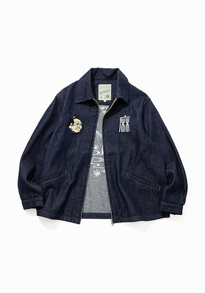 GOHEMP ゴーヘンプ | JAPAJAN / フロントジップデニムジャケット カラー:ONE WASH
